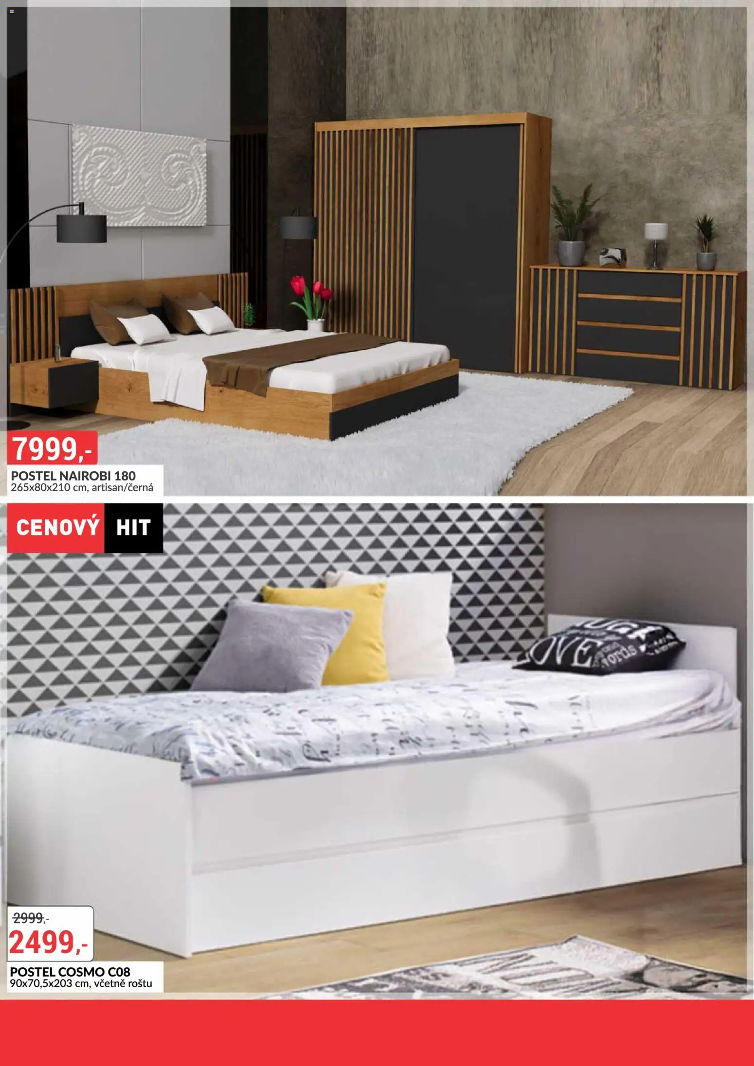 BAUMAX leták - Zaridte si bydlení podle sebe – vybírejte z tisícu produktu! od 01.11.2026 | Strana: 69 | Produkty: Postel