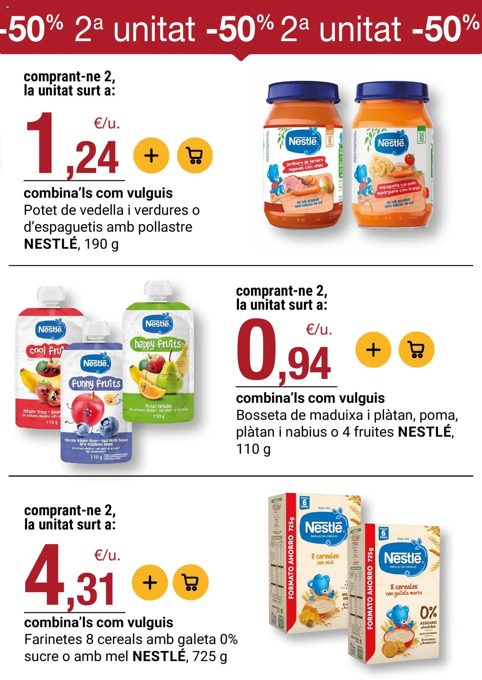 Bonpreu folleto │ válido desde el 29/09/2026 | Página: 23 | Productos: Cereales, Manzana, Sal, Pollo