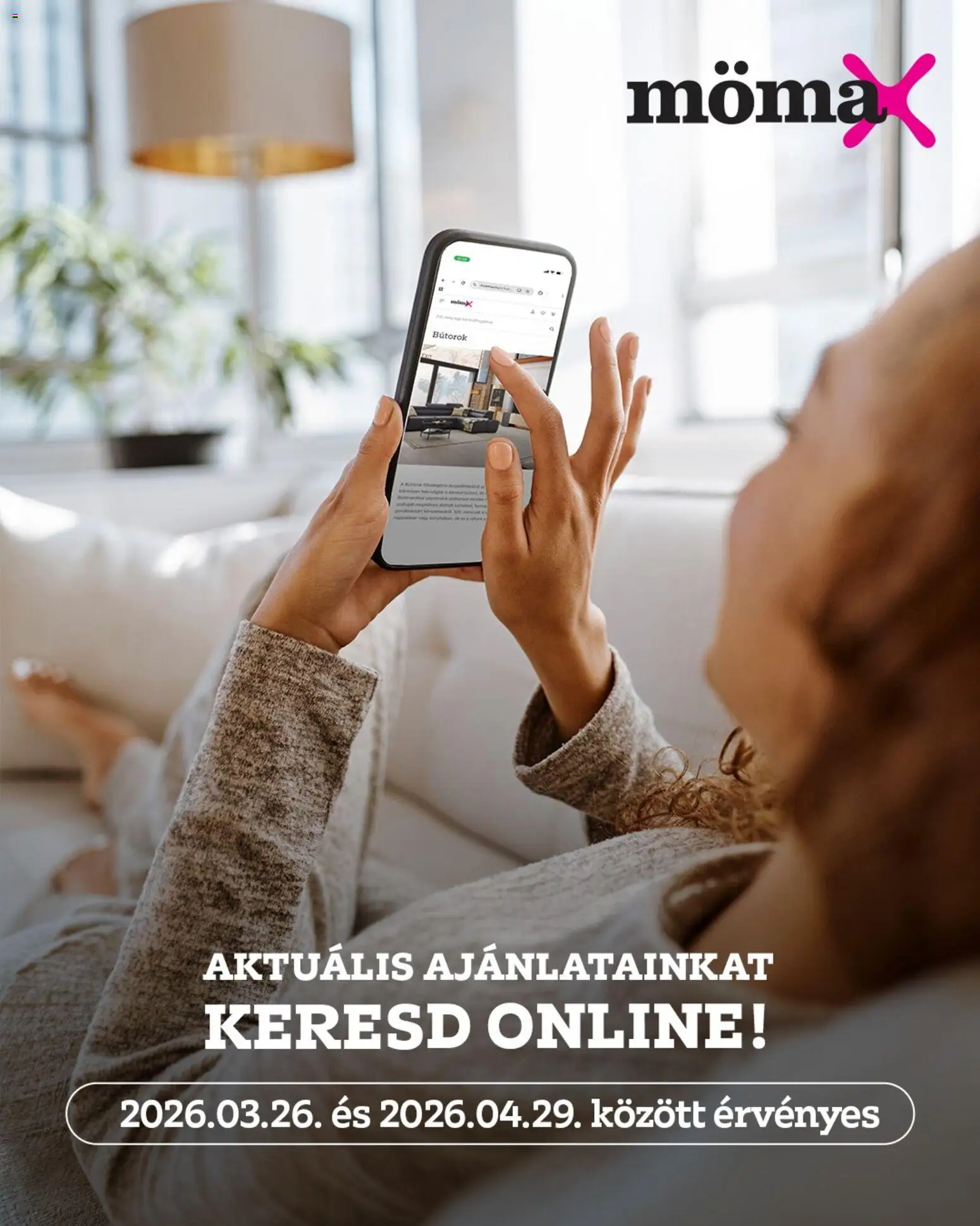 Mömax akciós ujság - amely érvényes a következő dátumtól: 26.03.2026 | Oldal: 1