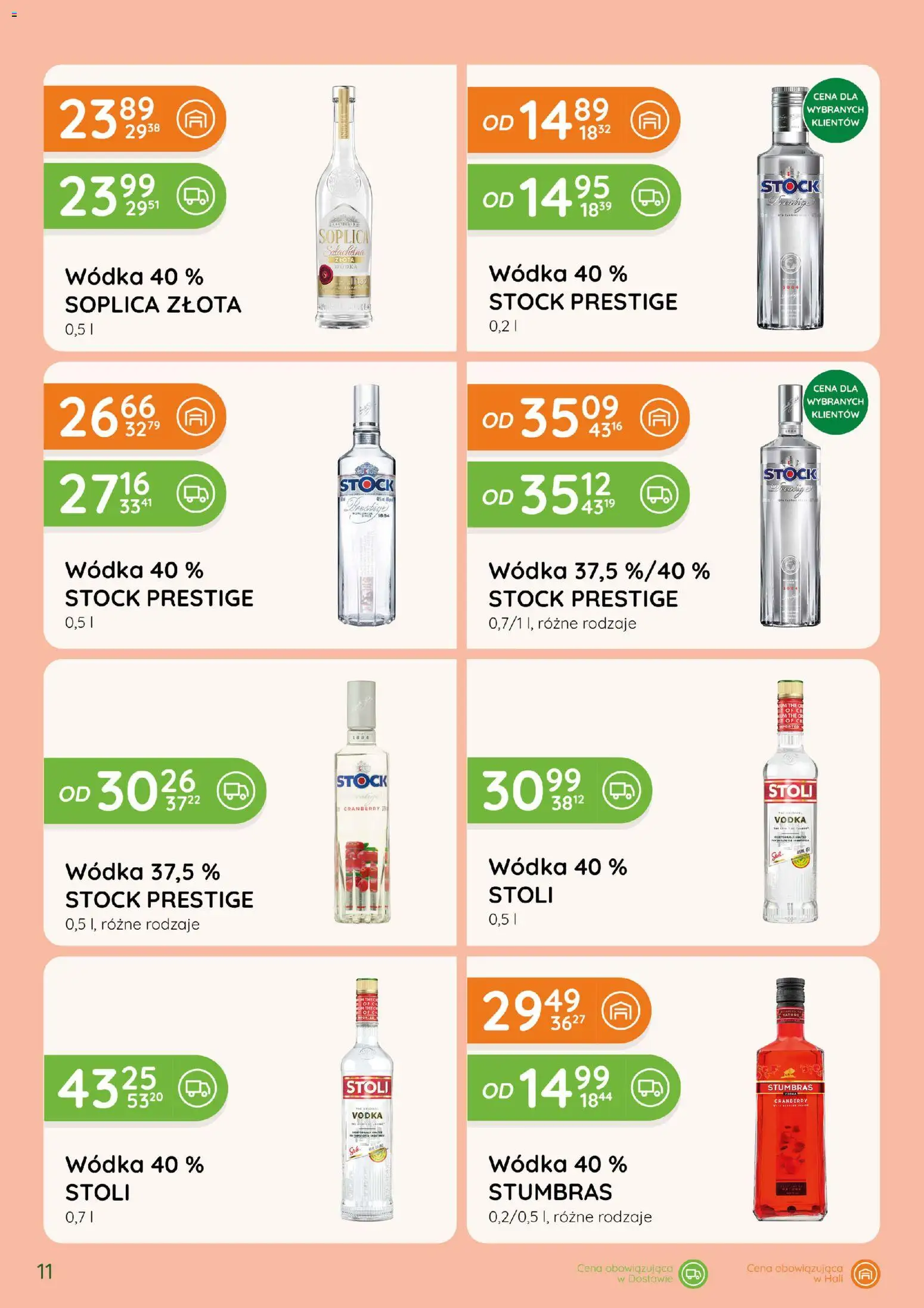 Eurocash gazetka - Katalog Alkoholowy od 01.10.2026 | Strona: 11 | Produkty: Soplica, Vodka, Wódka