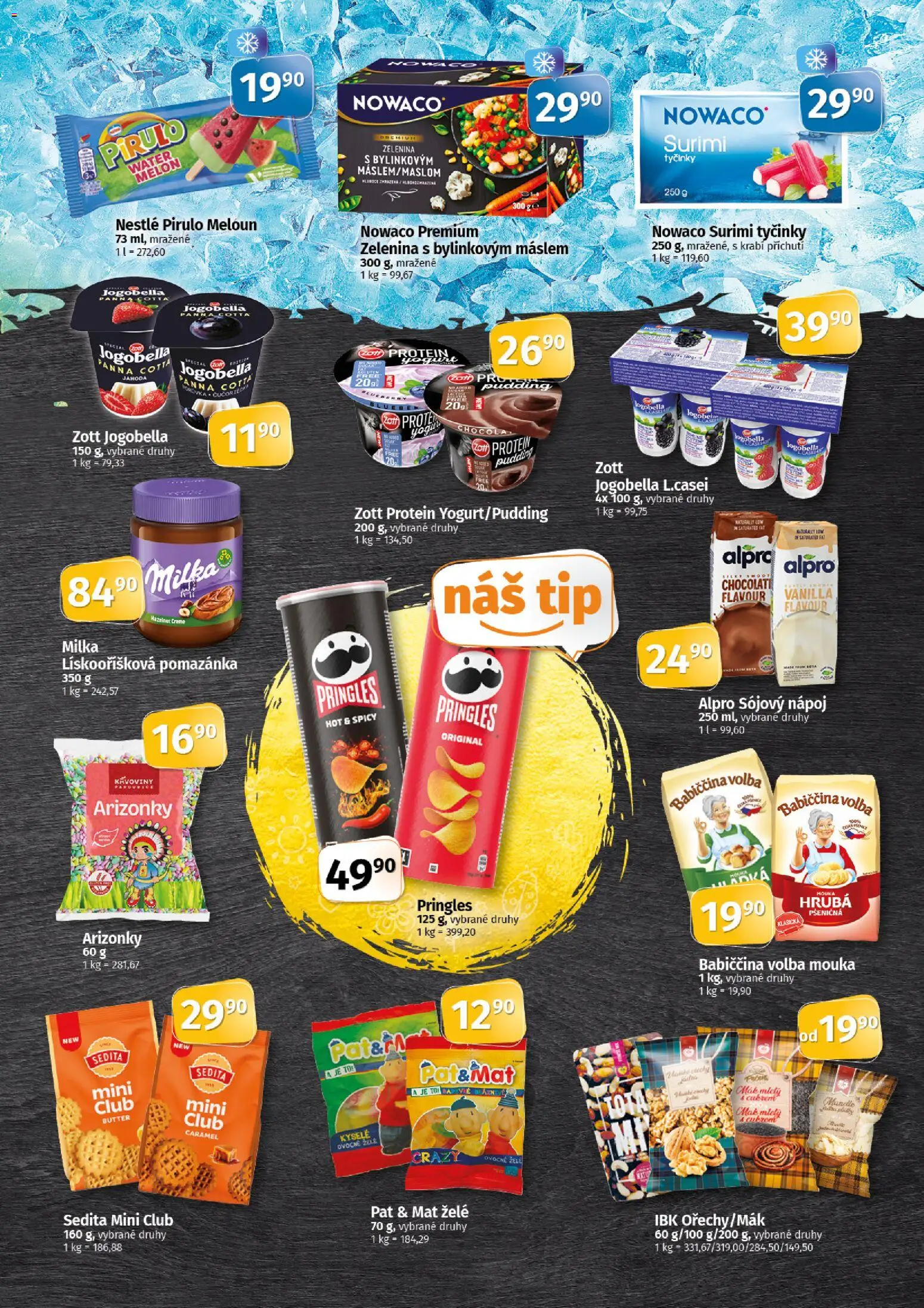 Coop leták - Tip Extra od 19.08.2026 | Strana: 3 | Produkty: Meloun, Milka, Pringles, Jogobella