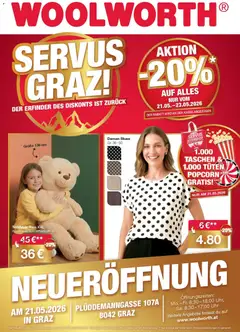 Woolworth Servus Graz! ab 21.05.2026 gültig