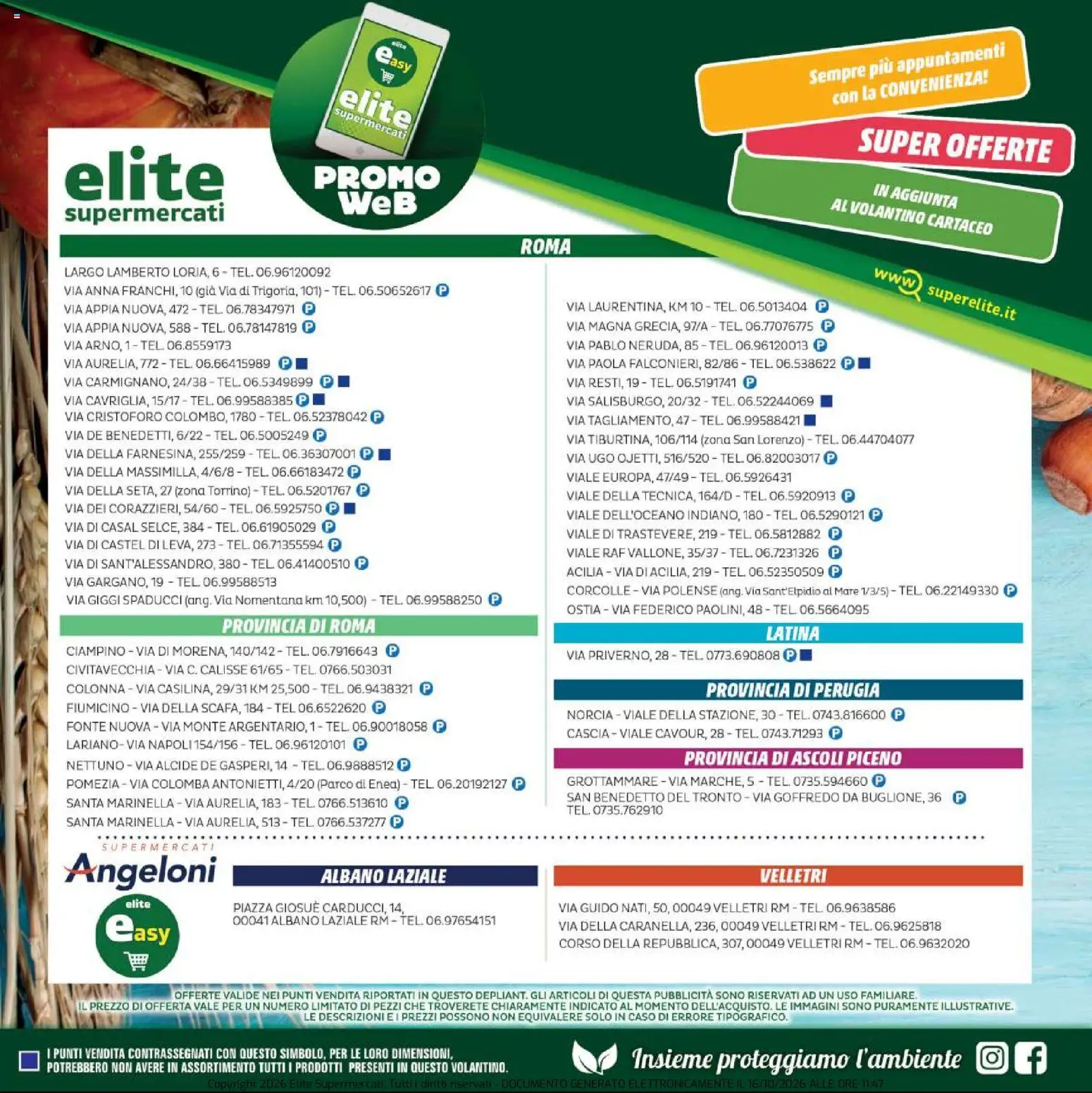 Volantino Elite Supermercati del 23/10/2026 | Pagina: 8