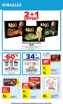 Carrefour Market - Prévisualisation de Carrefour Market catalogue valide à partir de 07/07/2026 | Page: 32 | Produits: Pizza surgelée, Noisettes, Chocolat, Pizza