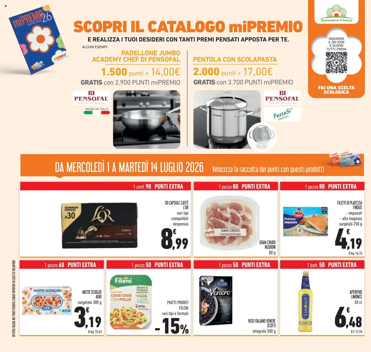 Volantino Conad del 01/07/2026 | Pagina: 36 | Prodotti: Caffè, Pollo, Cous cous, Aperitivo