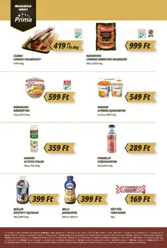 CBA Príma akciós újság - amely érvényes a következő dátumtól: 11.06.2026 | Oldal: 2 | Termékek: Körözött, Debreceni kolbász, Kolbász, Debreceni