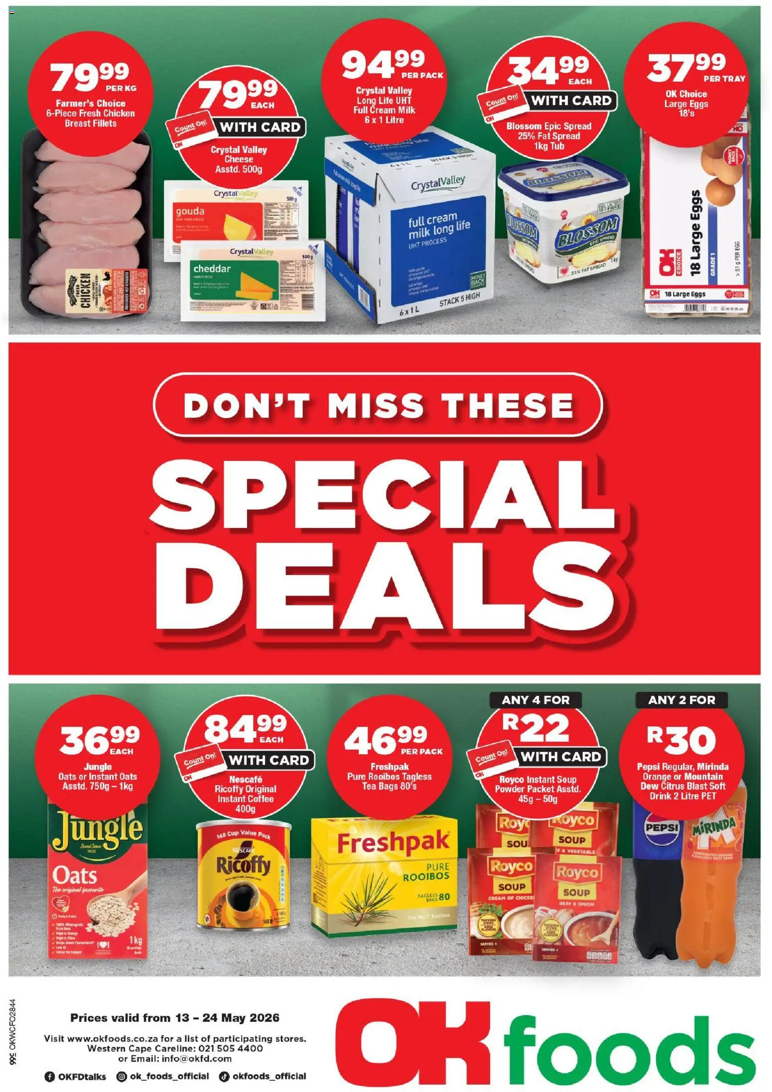 New OK Foods catalogue – valid from 13.05.2026 | Page: 1