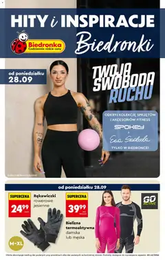 Pogląd oferty "Biedronka gazetka - Hity i inspiracje" - ważna od 26.09.2026