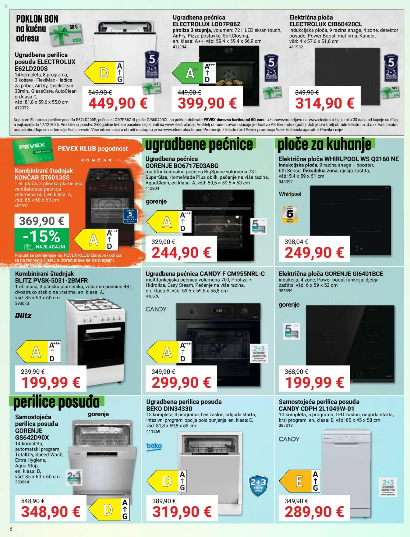 Pevex katalog | vrijedi od 22.10.2026 | Stranica: 6