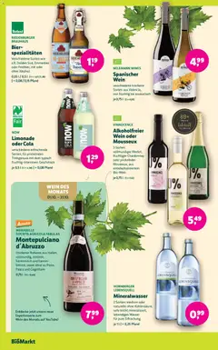 BioMarkt Prospekt ab 07.10.2026 gültig | Seite: 12 | Produkte: Bier, Rotwein, Limonade, Mineralwasser