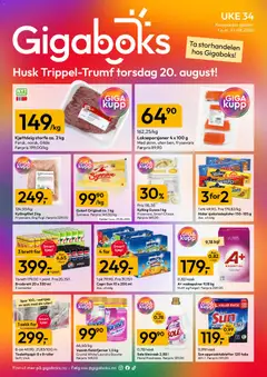 Forhåndsvisning av Gigaboks kundeavis gyldig fra 17/08/2026 | Side: 1