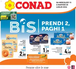 Anteprima del volantino Conad volantino valido a partire dal 15/07/2026
