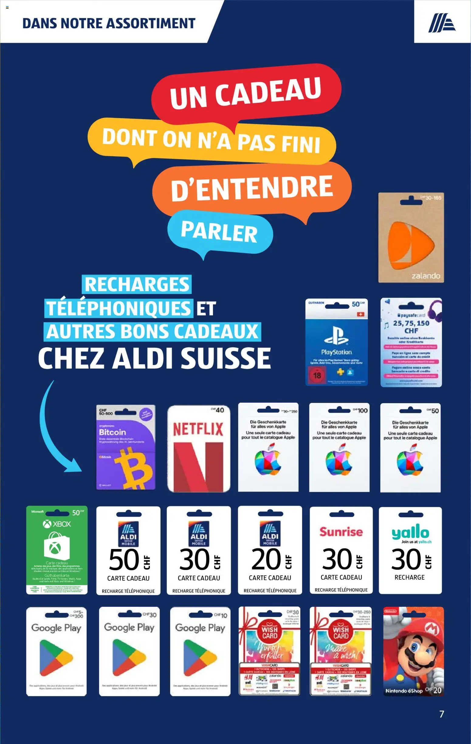Aldi aktionen FR – gültig ab 01.10.2026 | Seite: 7 | Produkte: TV, Playstation, Apple, Xbox