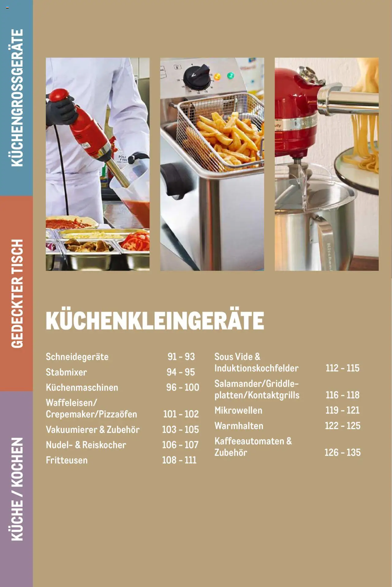 Metro Non Food Sortiment – gültig ab 01.10.2025 | Seite: 90 | Produkte: Tisch, Vakuumierer, Küche, Stabmixer