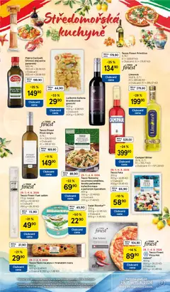Náhled letáku Tesco Finest Fuet salám, Tesco Finest Fuet salám 170 g, balené od 29.07.2026 | Strana: 7 | Produkty: Ricotta, Těsto na pizzu, Těstoviny, Primitivo