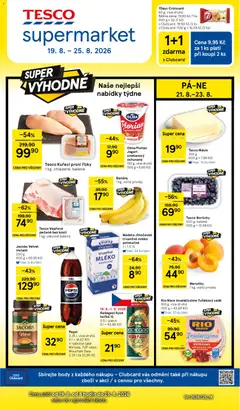 Náhled letáku Tesco leták - Supermarket od 19.08.2026