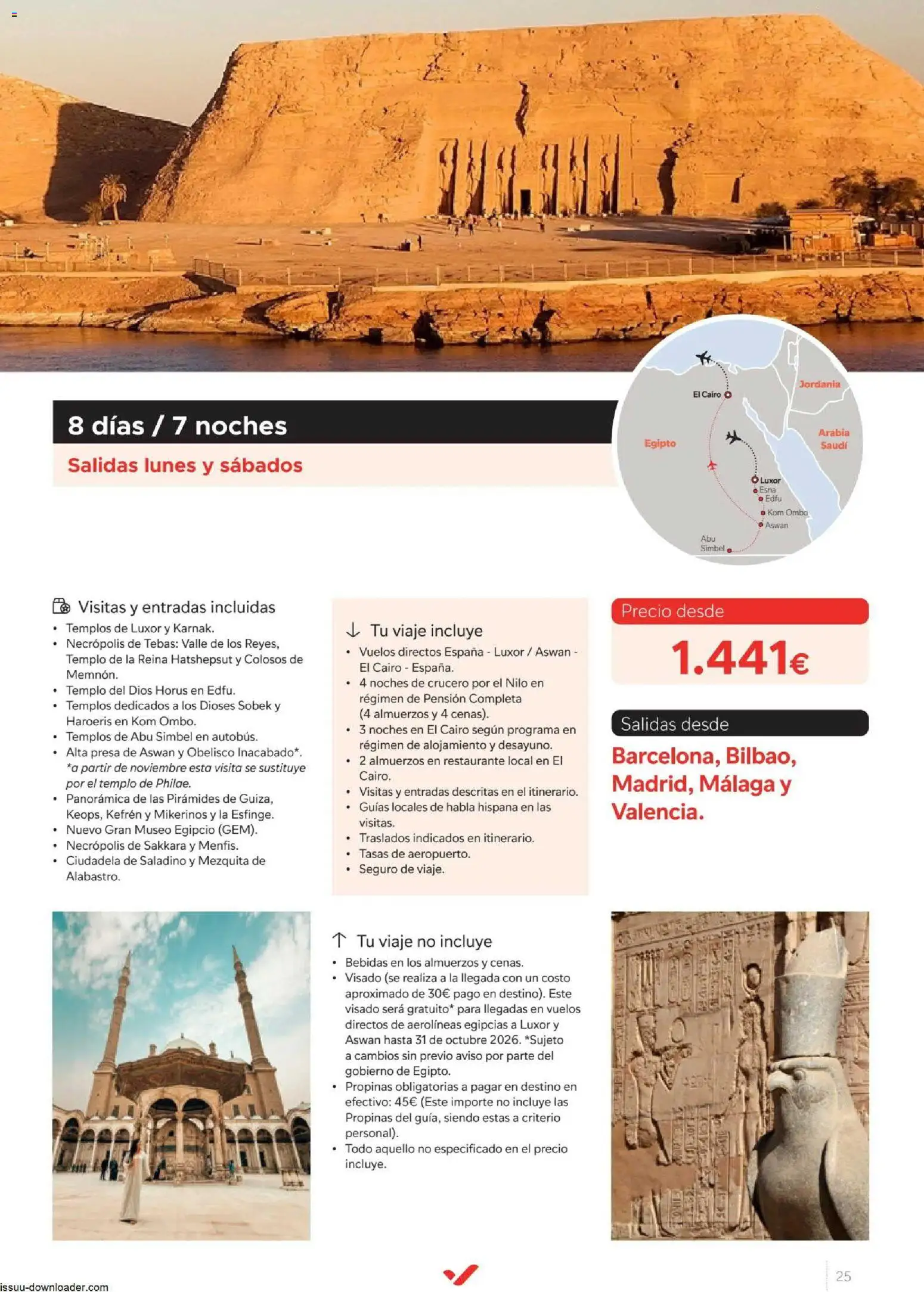 Halcón Viajes Egípto │ válido desde el 06/07/2026 | Página: 25