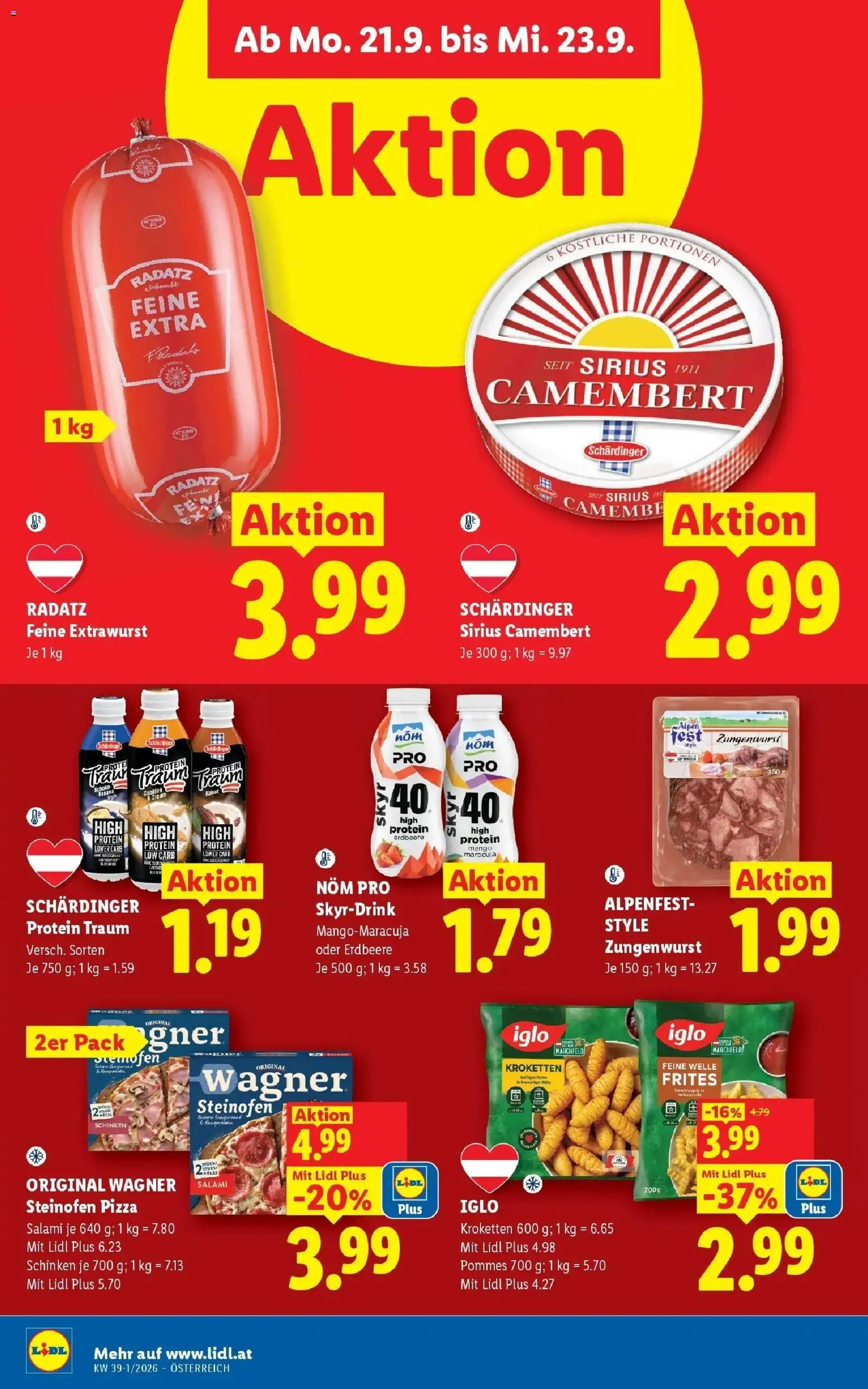 Lidl Flugblatt - Jenbach ab 13.09.2026 - Angebote ab donnerstag | Seite: 41 | Produkte: Mango, Salami, Schinken, Pizza