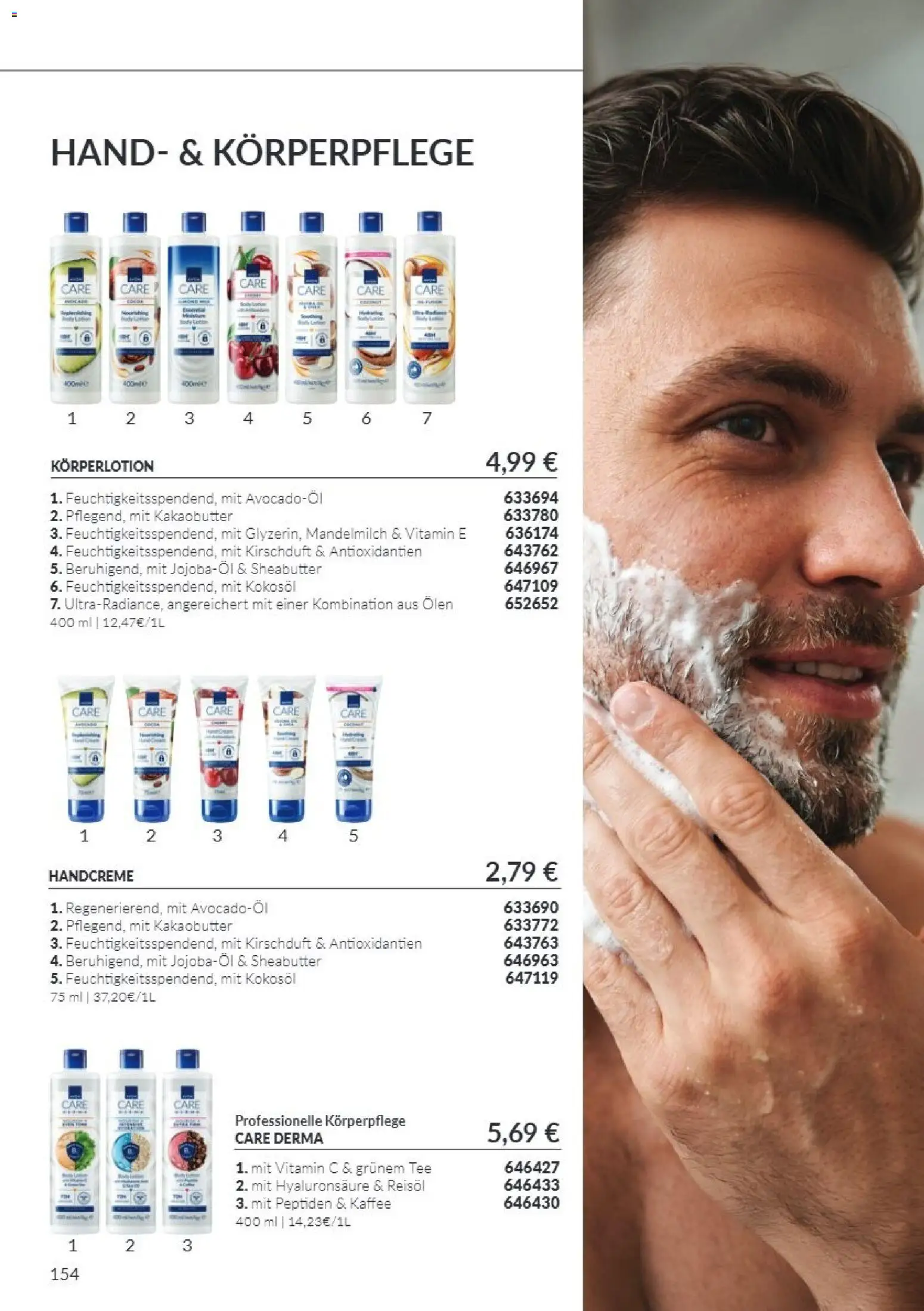 Avon Black Friday – gültig ab 01.11.2026 | Seite: 154 | Produkte: Kakaobutter, Kaffee, Handcreme, Tee
