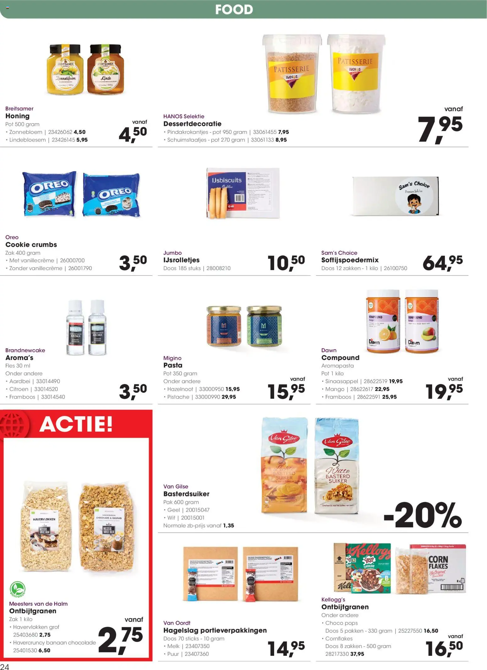{H1} | Pagina: 24 | Producten: Citroen, Melk, Zak, Banaan