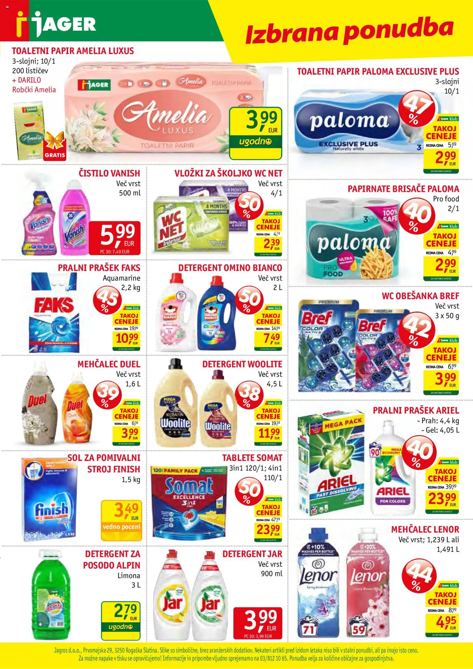 Novi Jager katalog ponudbe – veljaven od 28.10.2026 | Stran: 15