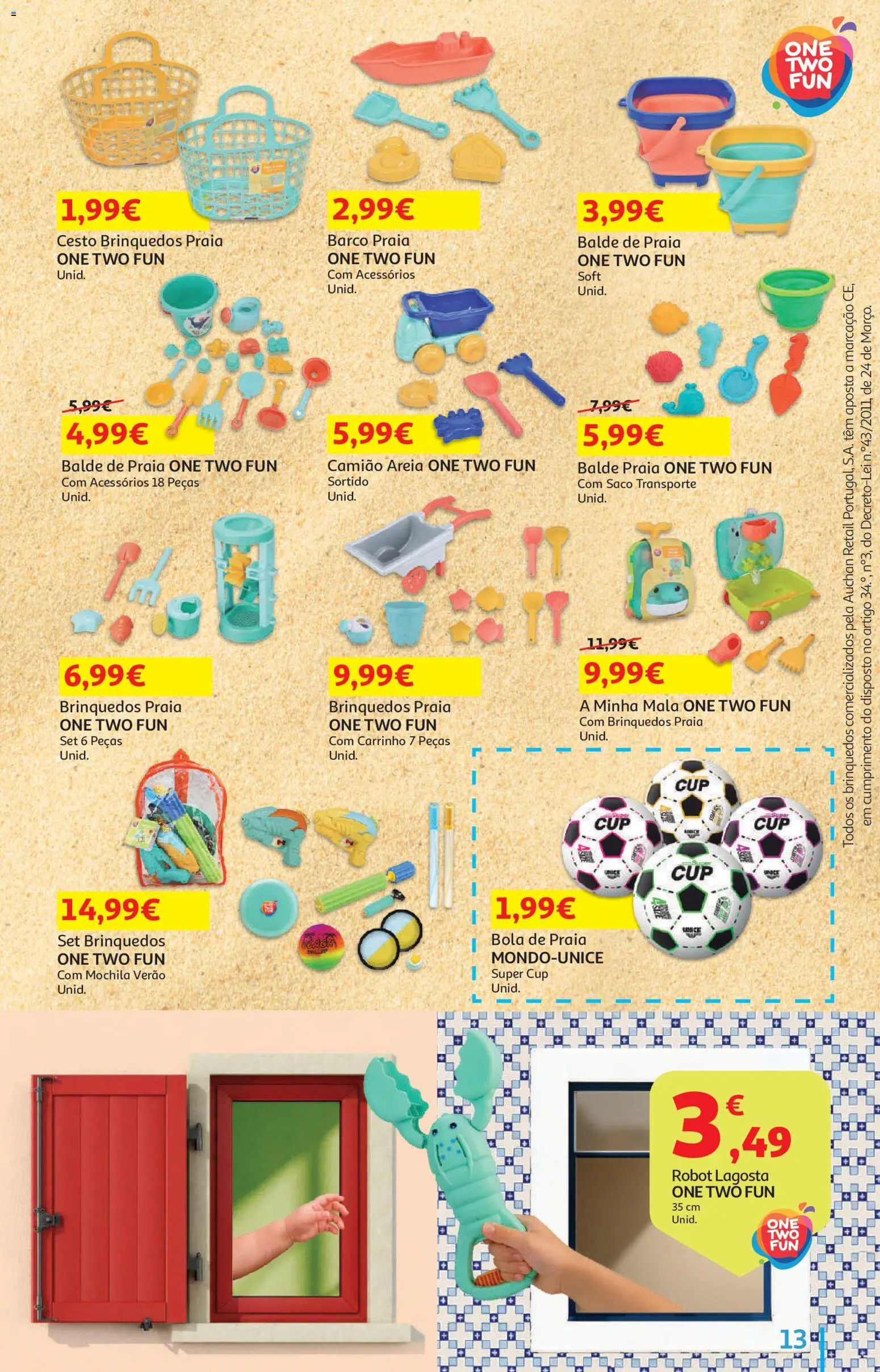 Auchan - Brinquedos de Verão │ válido de 02.06.2026 | Página: 13