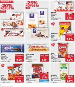 Kaufland HR akciós újság - amely érvényes a következő dátumtól: 2026.07.15. | Oldal: 16