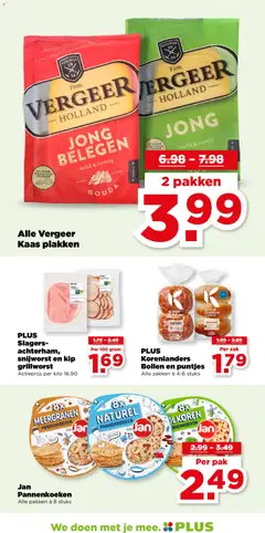 Plus folder week 18 - Voorbeeld van een folder van Plus, geldig van 29.04.2026 | Pagina: 29 | Producten: Kaas, Pannenkoeken, Zak, Kip