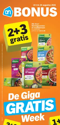 Albert Heijn folder week 35 - Voorbeeld van een folder van Albert Heijn, geldig van 24-08-2026