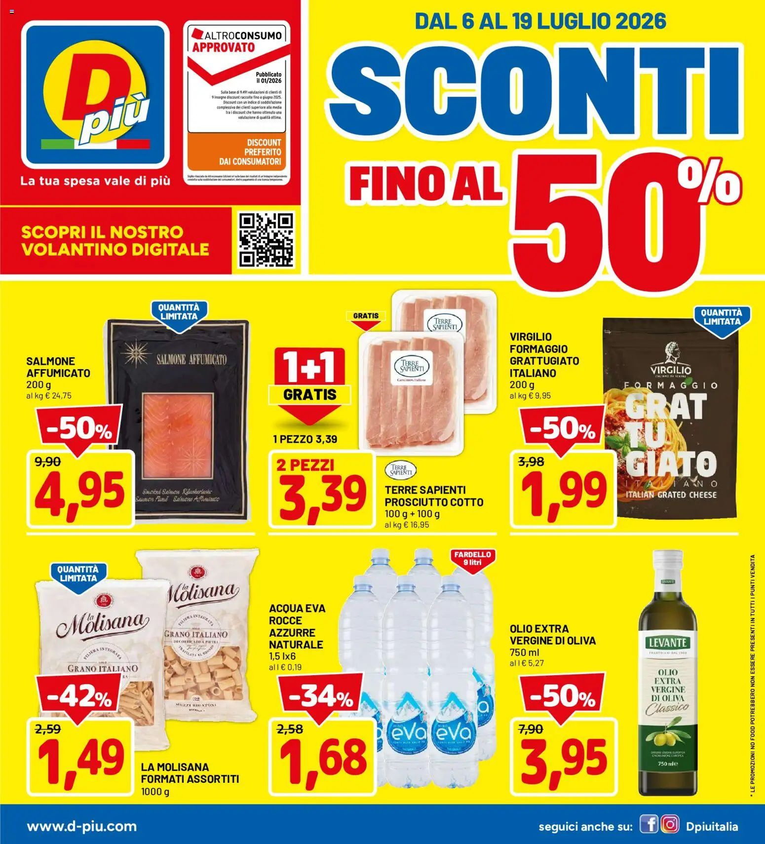Volantino D Più del 06/07/2026 | Pagina: 1