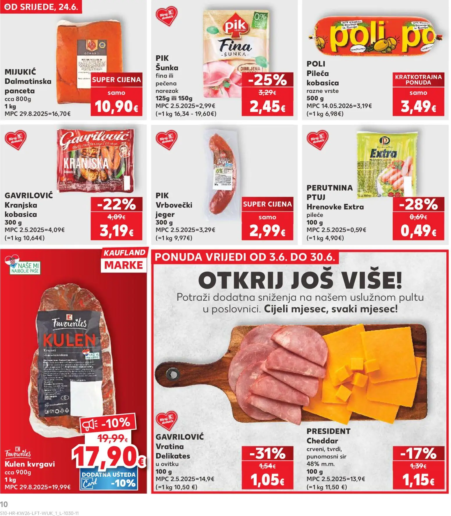Kaufland katalog | vrijedi od 24.06.2026 | Stranica: 10