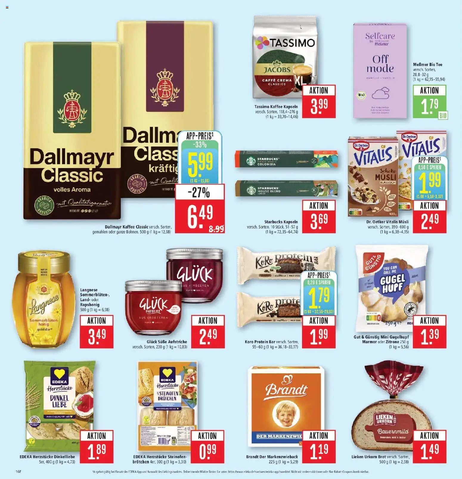 Marktkauf Prospekt Schorndorf (ab 12.10.2026) » Angebote online | Seite: 18 | Produkte: Langnese, Brot, Tee, Tassimo