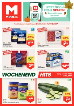 MPREIS Flugblatt ab 08.10.2026 gültig