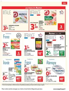 Auchan - Prévisualisation de MOZZARELLA AUCHAN, Lot de 4 x 125 g, 500 g valide à partir de 29/09/2026 | Page: 27