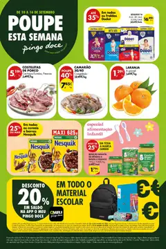 Pré-visualização Pingo Doce Poupe Esta Semana Açores válido de 10/09/2026