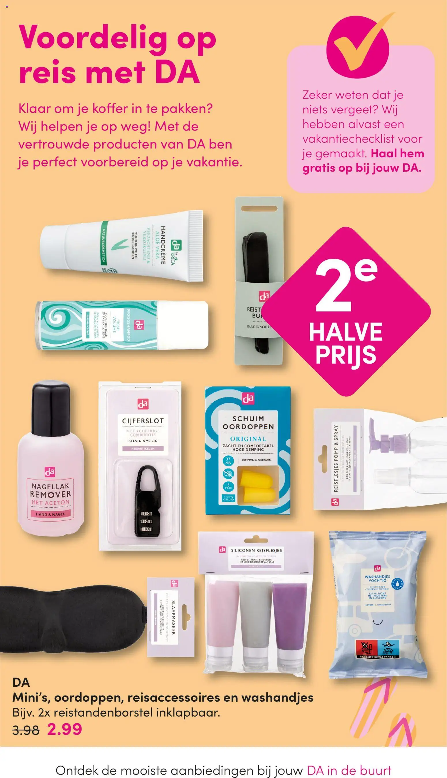 {H1} | Pagina: 2 | Producten: Koffer, Geluid, Gewicht, Handcrème