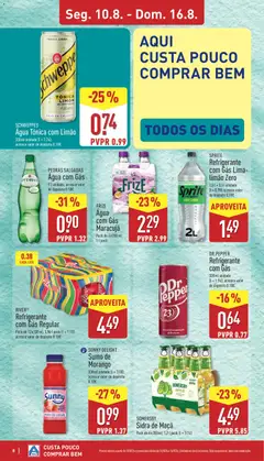 Pré-visualização SUNNY DELIGHT Sumo de Morango, 330 ml unidade (l = 3.00); acresce valor de depósito 0.10€ válido de 10/08/2026 | Página: 8