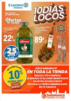 Vista previa E.Leclerc folleto Salamanca válido desde el 17.06.2026