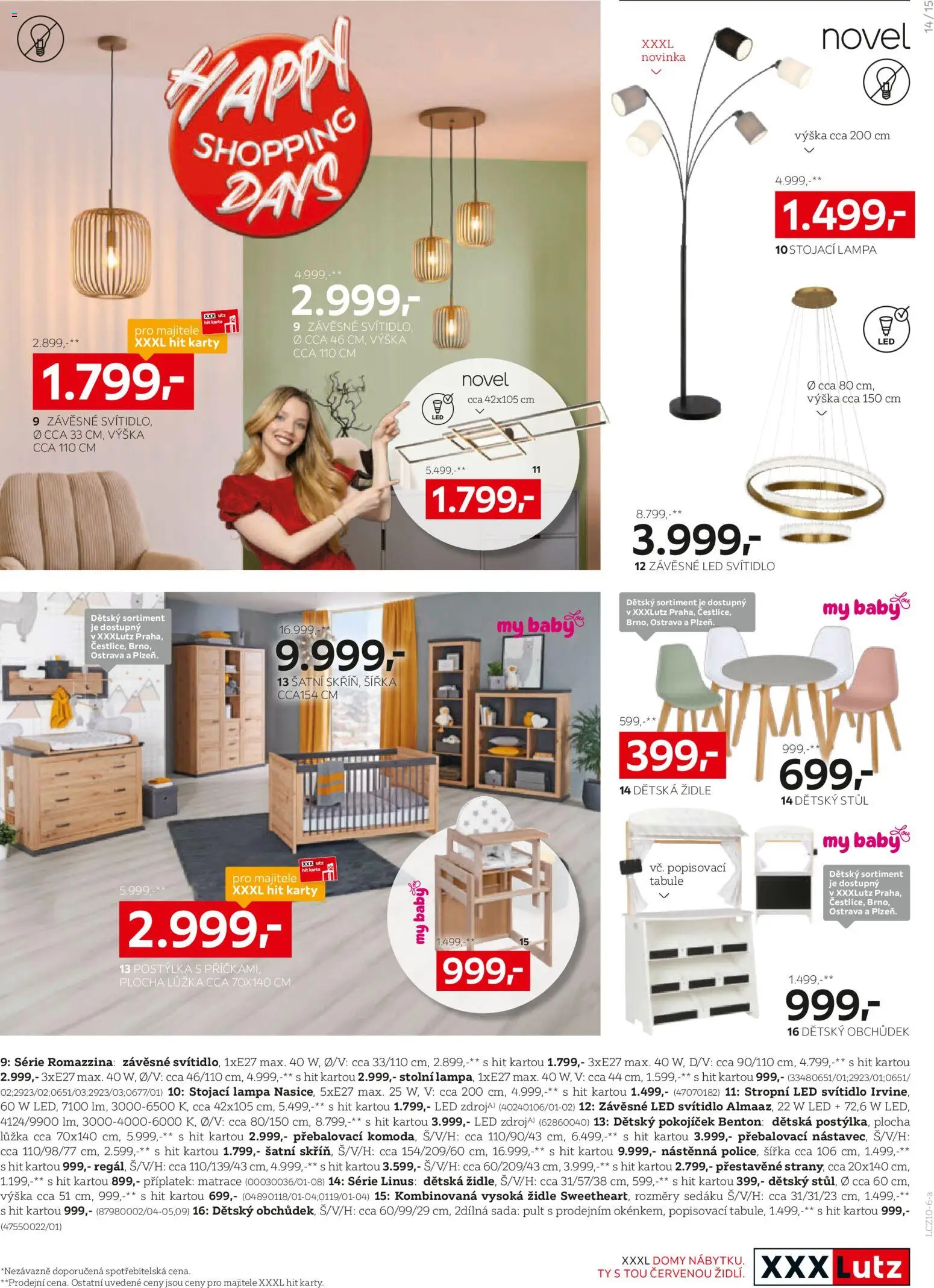 XXXLutz leták od 12.10.2026 | Strana: 18 | Produkty: Dětský stůl, Tabule, Lampa, LED
