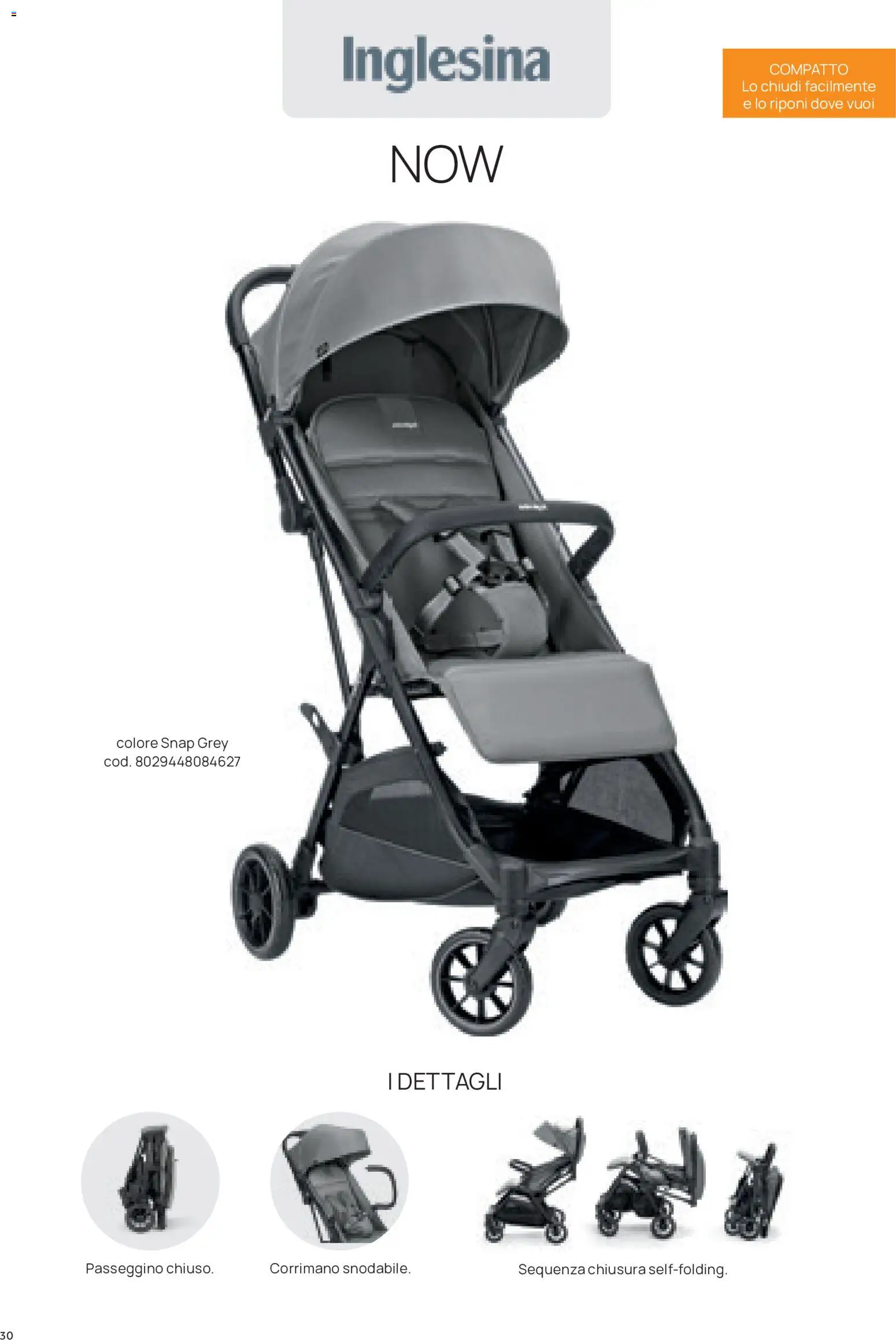 Volantino Prenatal del 16/09/2026 | Pagina: 30 | Prodotti: Passeggino