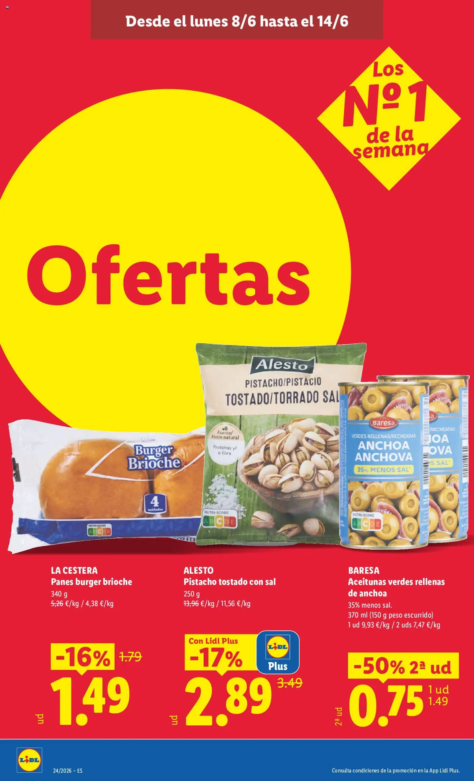 Lidl folleto │ válido desde el 08.06.2026 | Página: 18 | Productos: Peso, Anchoa