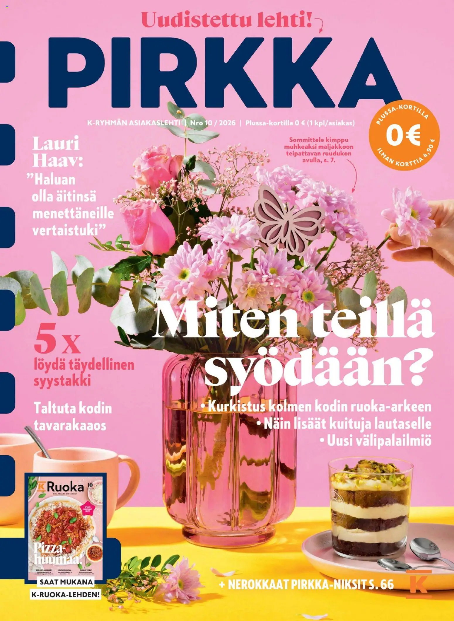 K-Market - Pirkka – voimassa 30/09/2026 alkaen | Sivu: 1 | Tuotteet: Pizza
