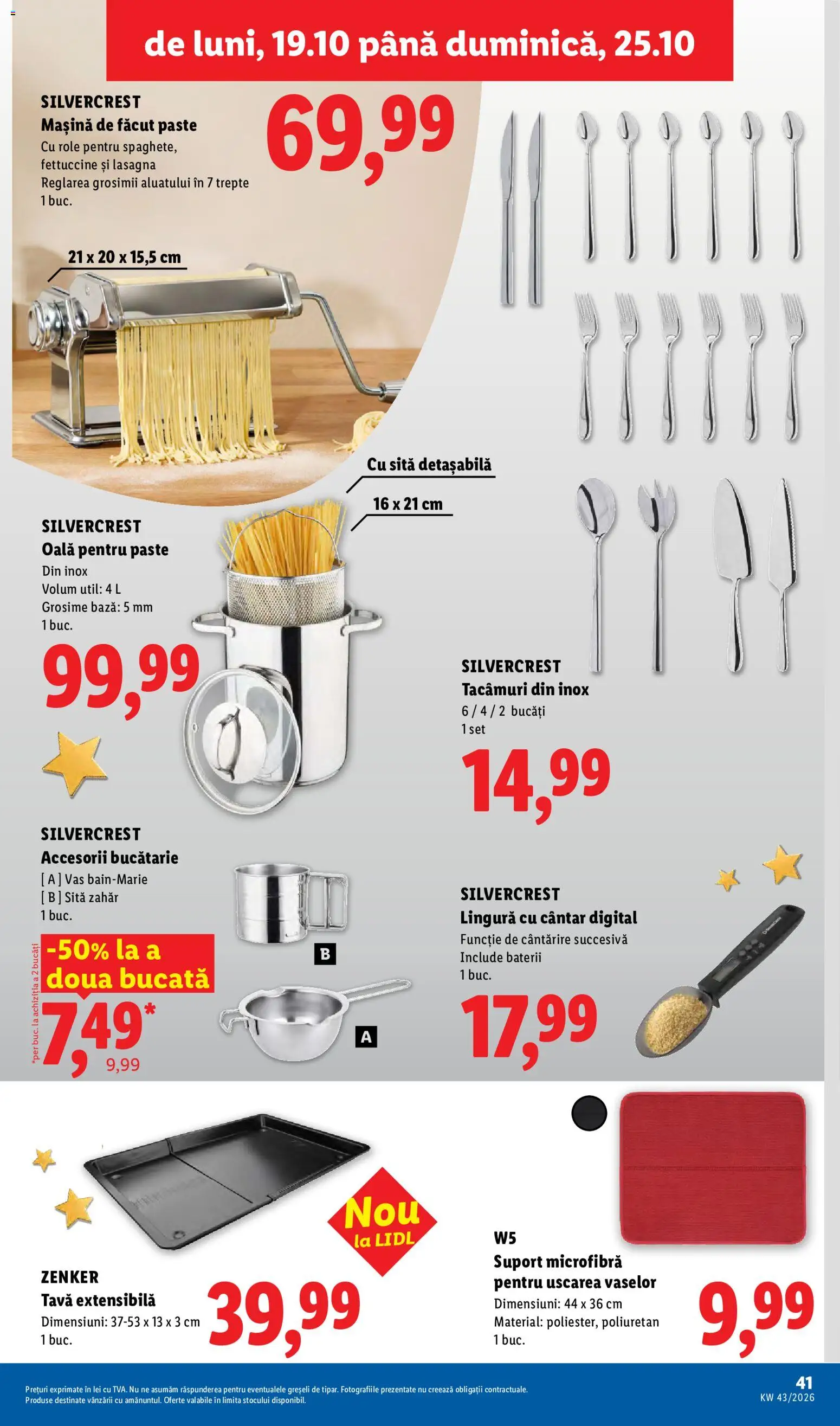 Noul catalog Lidl – valabil de la 19.10.2026 | Pagină: 41