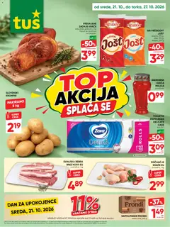 Tuš katalog akcije – veljaven od 21.10.2026