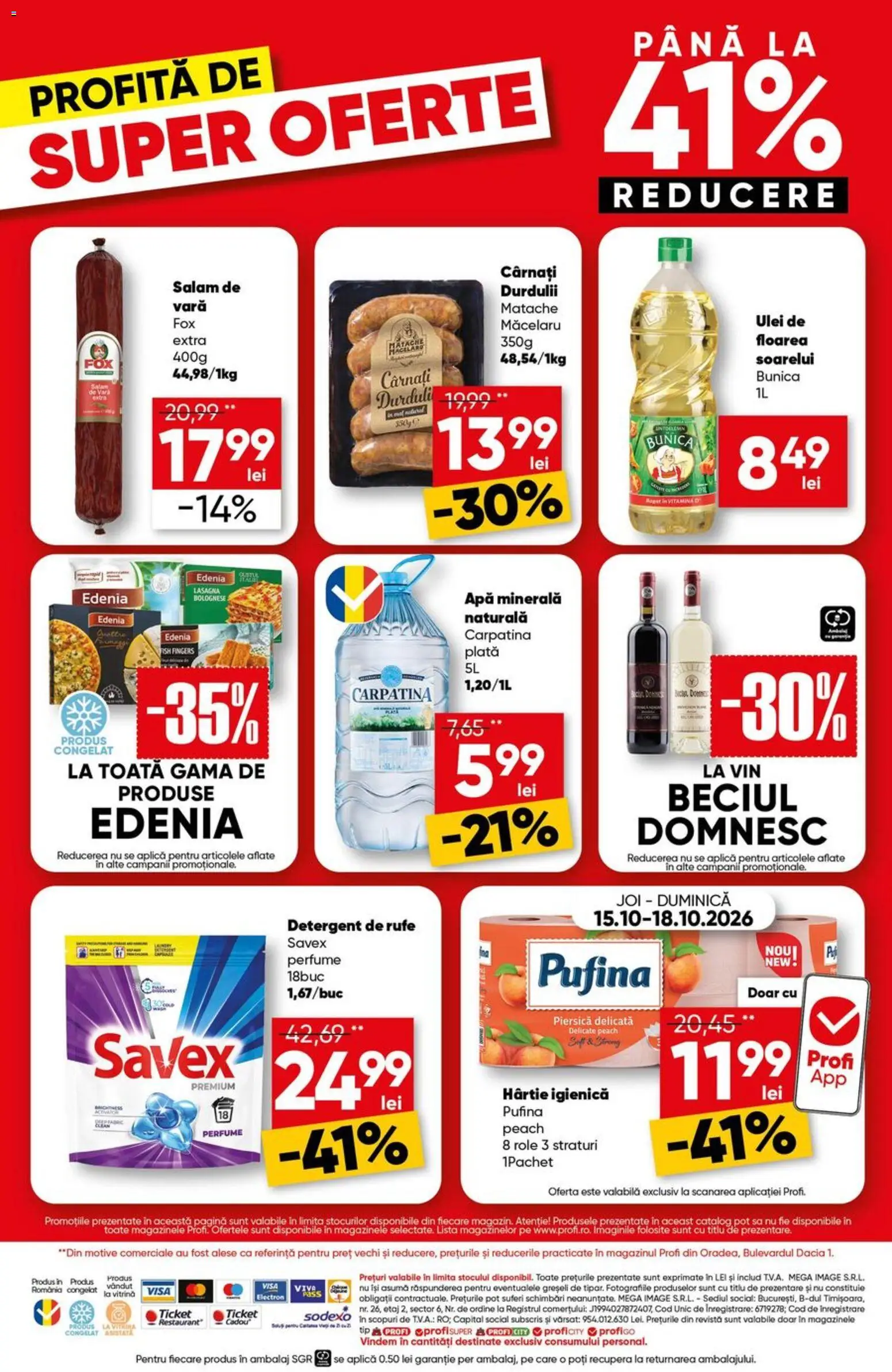 Noul catalog Profi – valabil de la 15.10.2026 | Pagină: 18 | Produse: Premium, Aplică, Vitrină, Carpatina