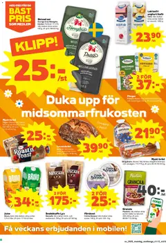 Coop Forum erbjudanden - Förhandsvisning av reklamblad från butik Coop Forum aktuell från 15.06.2026 | Sida: 8