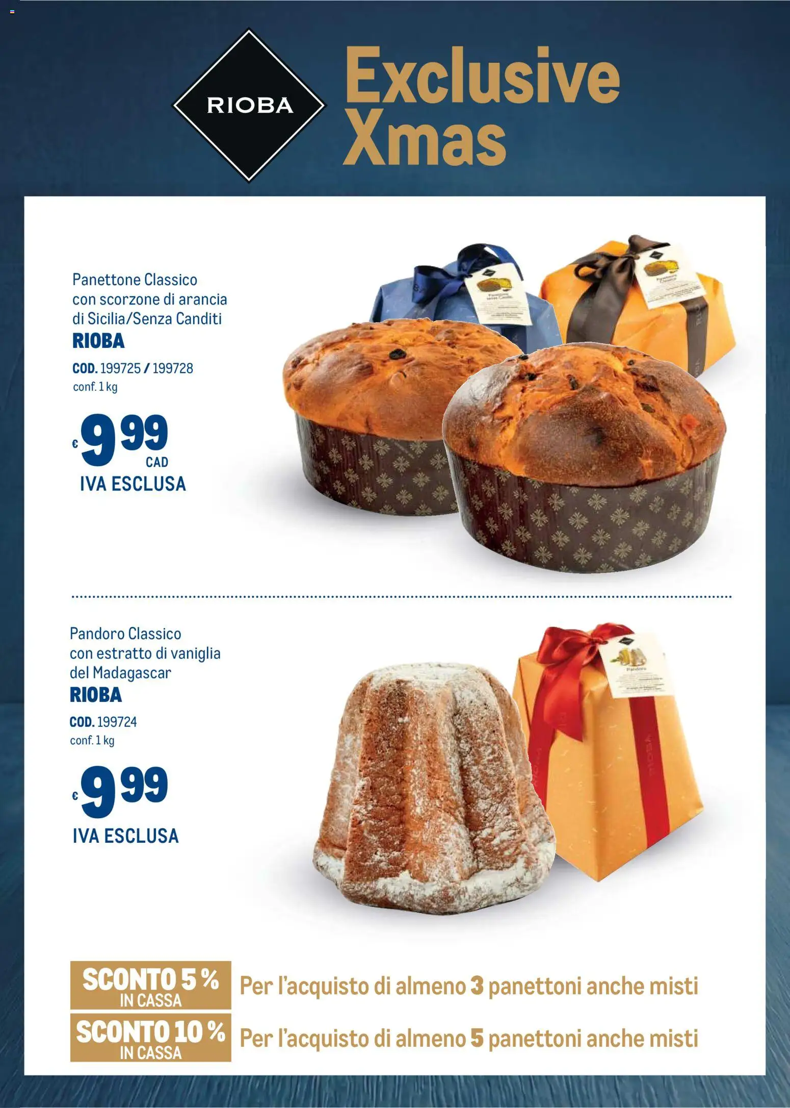 Volantino Metro del 19/10/2026 | Pagina: 87 | Prodotti: Vaniglia, Pandoro, Panettone, Arancia