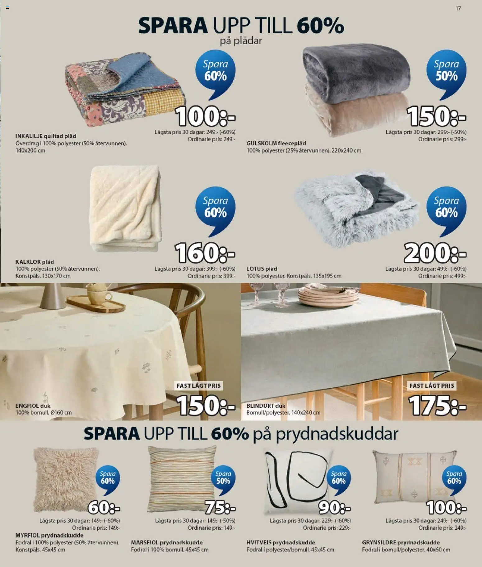 JYSK reklamblad aktuell från 29/06/2026 | Sida: 17