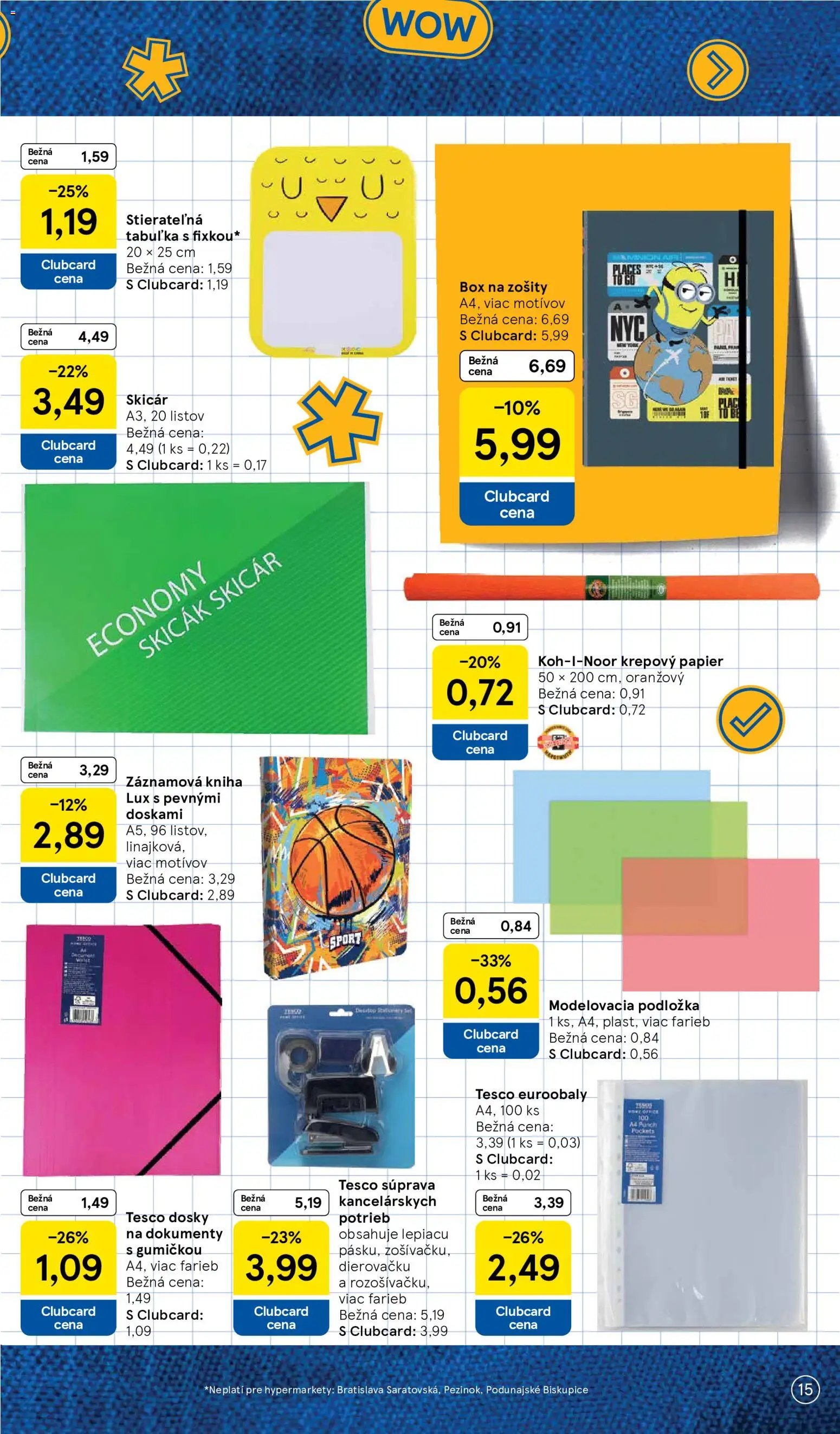 Nové Tesco akcie – leták je platný od 03.08.2026 | Strana: 15