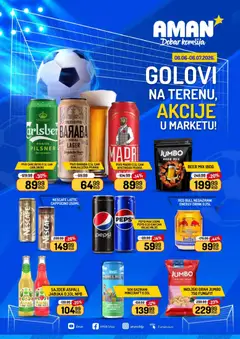 Aman katalog Golovi na terenu, akcije u marketu - pregled Aman kataloga - važi od 06.06.2026